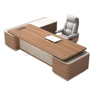 Office Desk; 2.4 M Director's Modern Imported Executive Work Desk