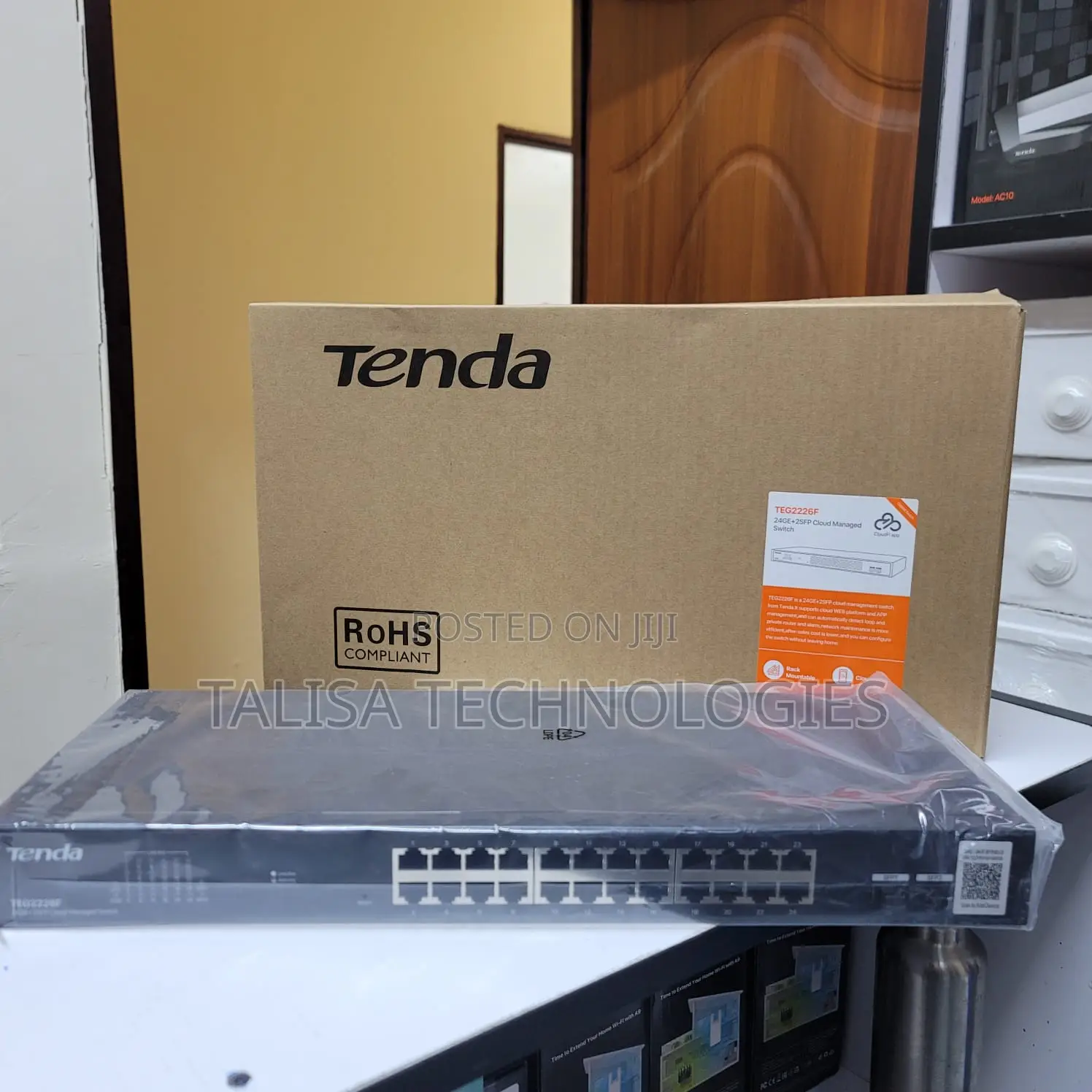 Tenda TEG2226F 24GE+2SFP Cloud Managed Switch