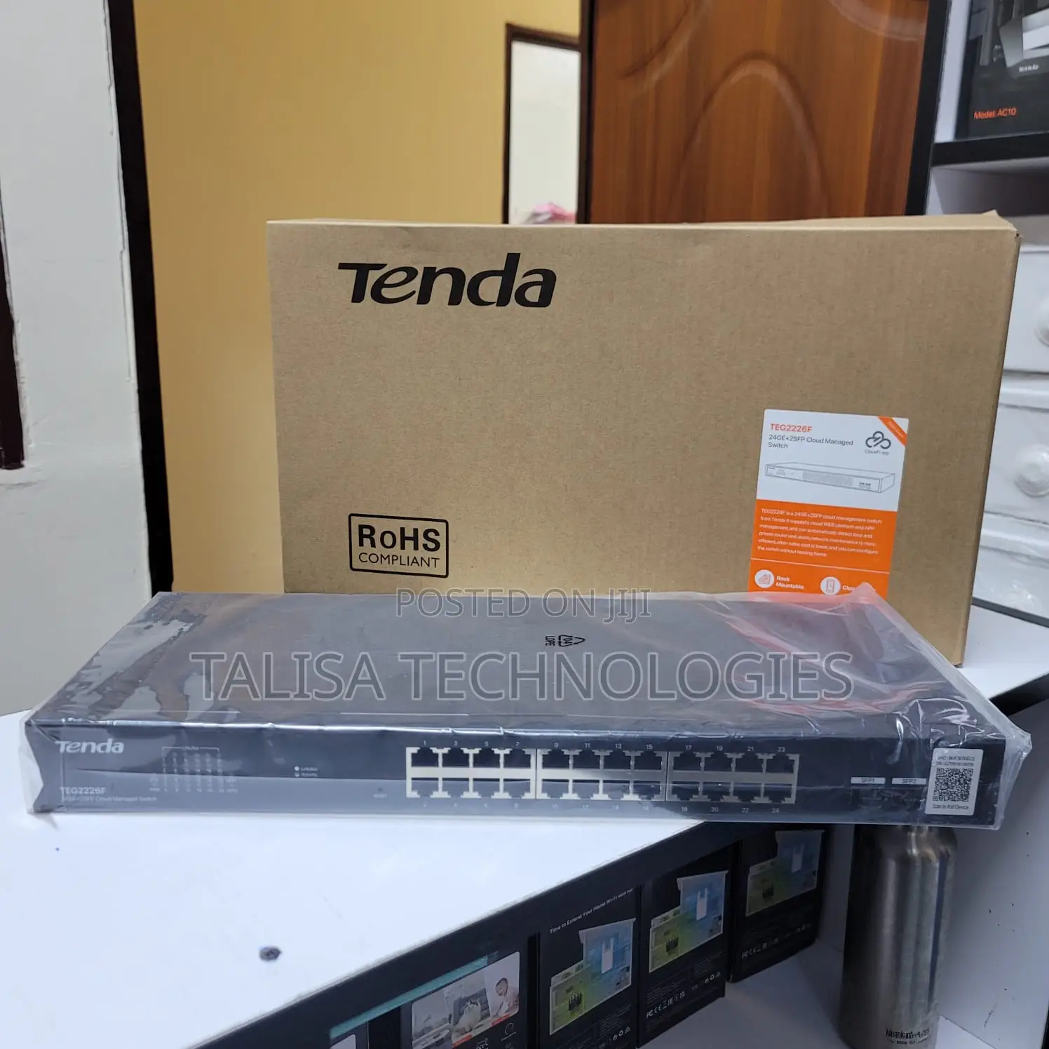 Tenda TEG2226F 24GE+2SFP Cloud Managed Switch