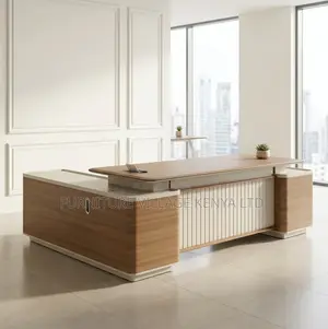 Office Desk; 2.4 M Director's Modern Imported Executive Work Desk