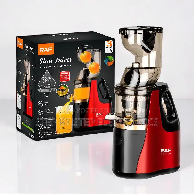 Nutrient Retention RAF R.2831 400Ml Slow Juicer Juice Extractor