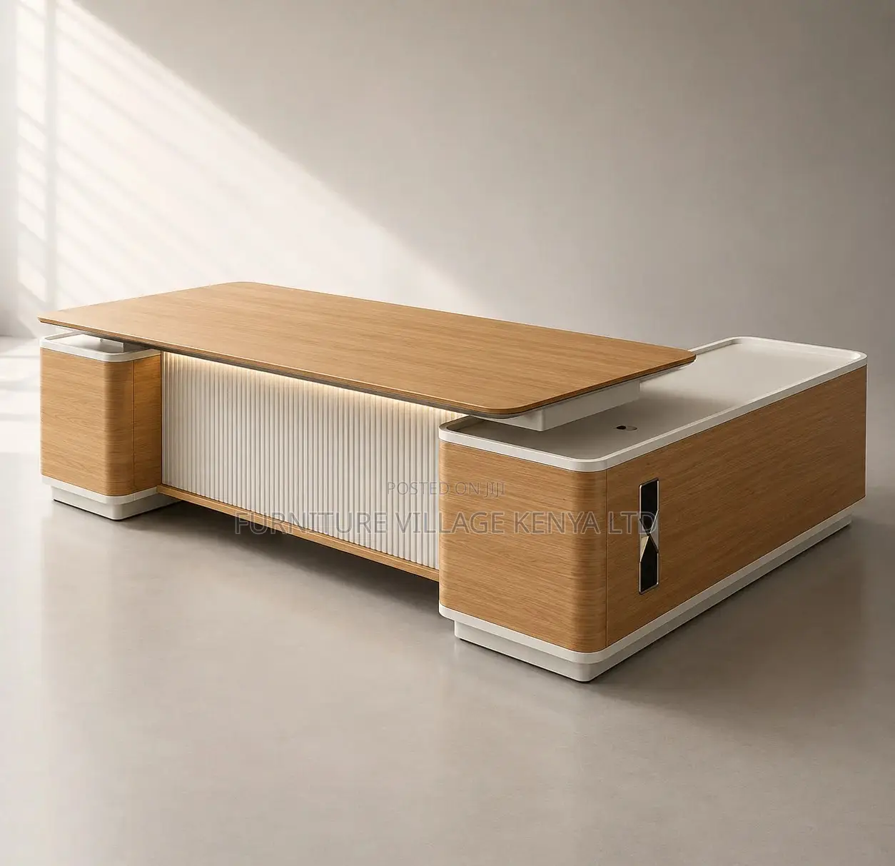 Office Desk; 2.4 M Director's Modern Imported Executive Work Desk
