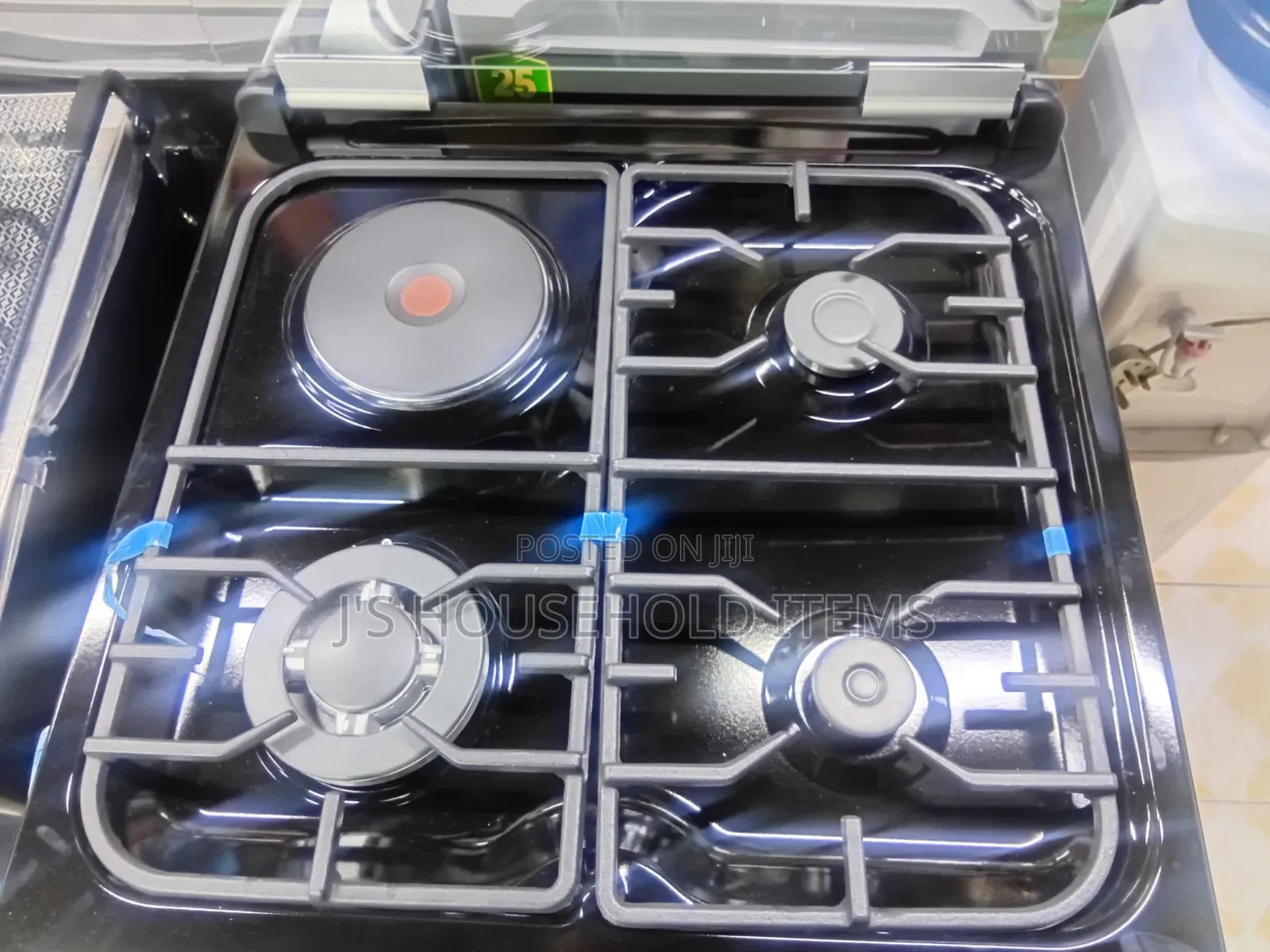 BJS Eminence 60×60 3G(1 Wok) + 1E, Electric Oven With Turbo Fan