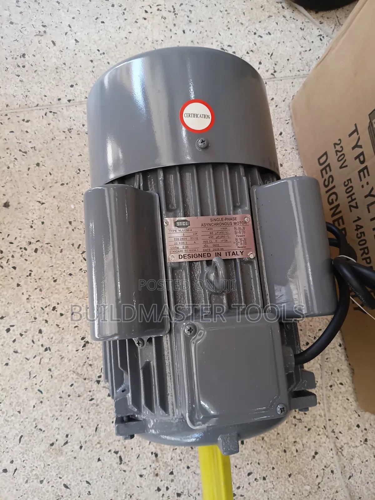 Brand New5 HP STCL Italy Electric Motor