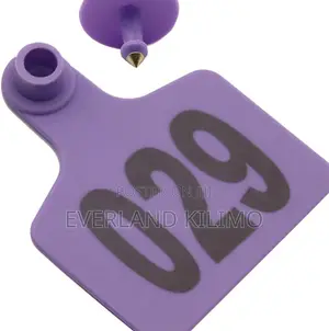 Easy-to-Read Numbered Large Ear Tag for Cattles