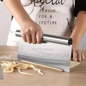 25cm & 15cm Stainless Steel Dough Cutter/Bench Scraper/Pastry Scraper
