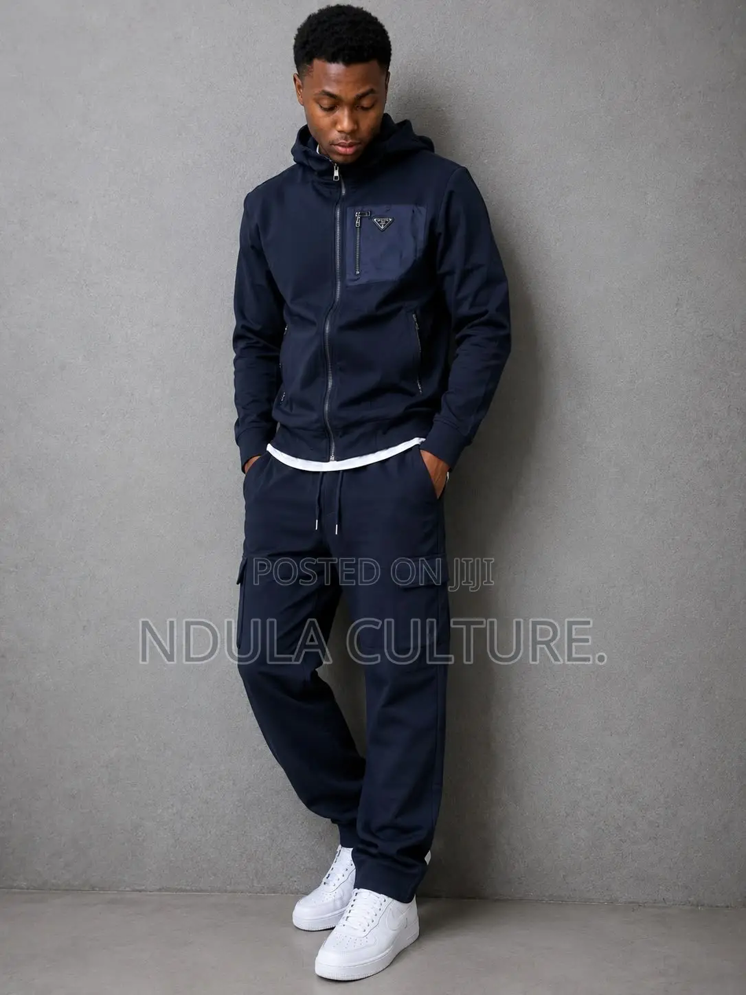 Balance /Prada Authentic Two Piece Men Tracksuits