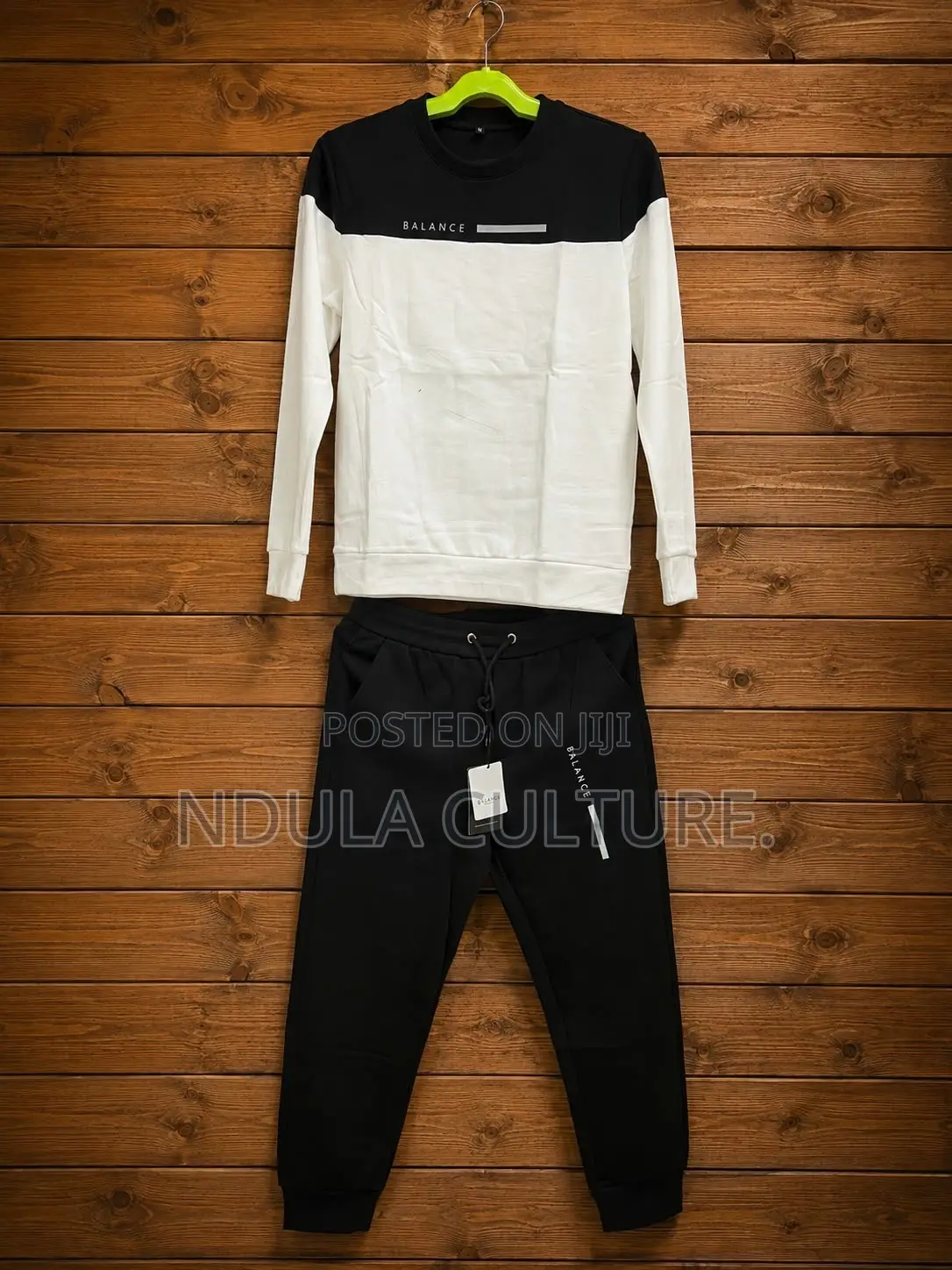 Balance /Prada Authentic Two Piece Men Tracksuits