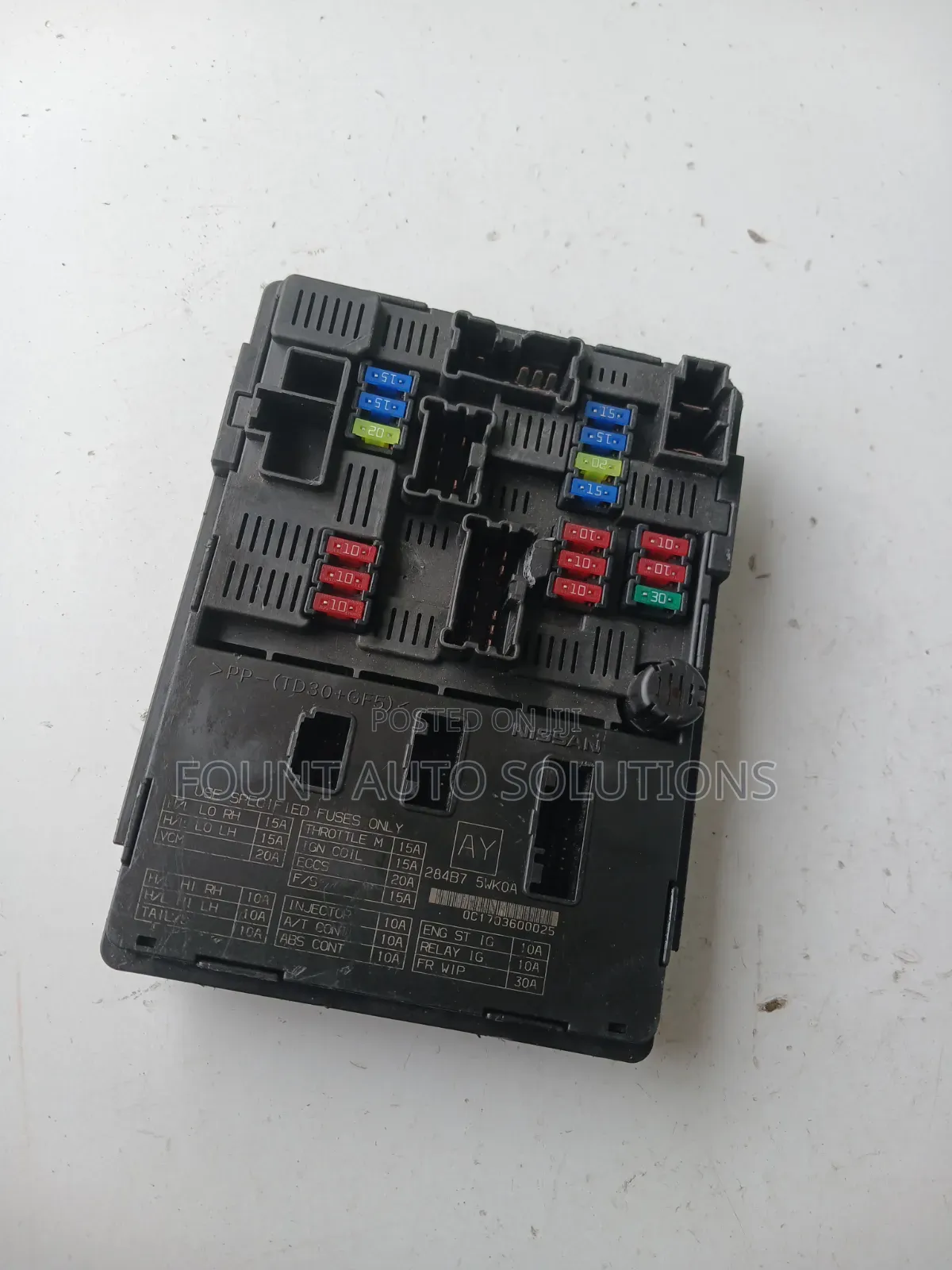 Body Control Unit Nissan Note 2004