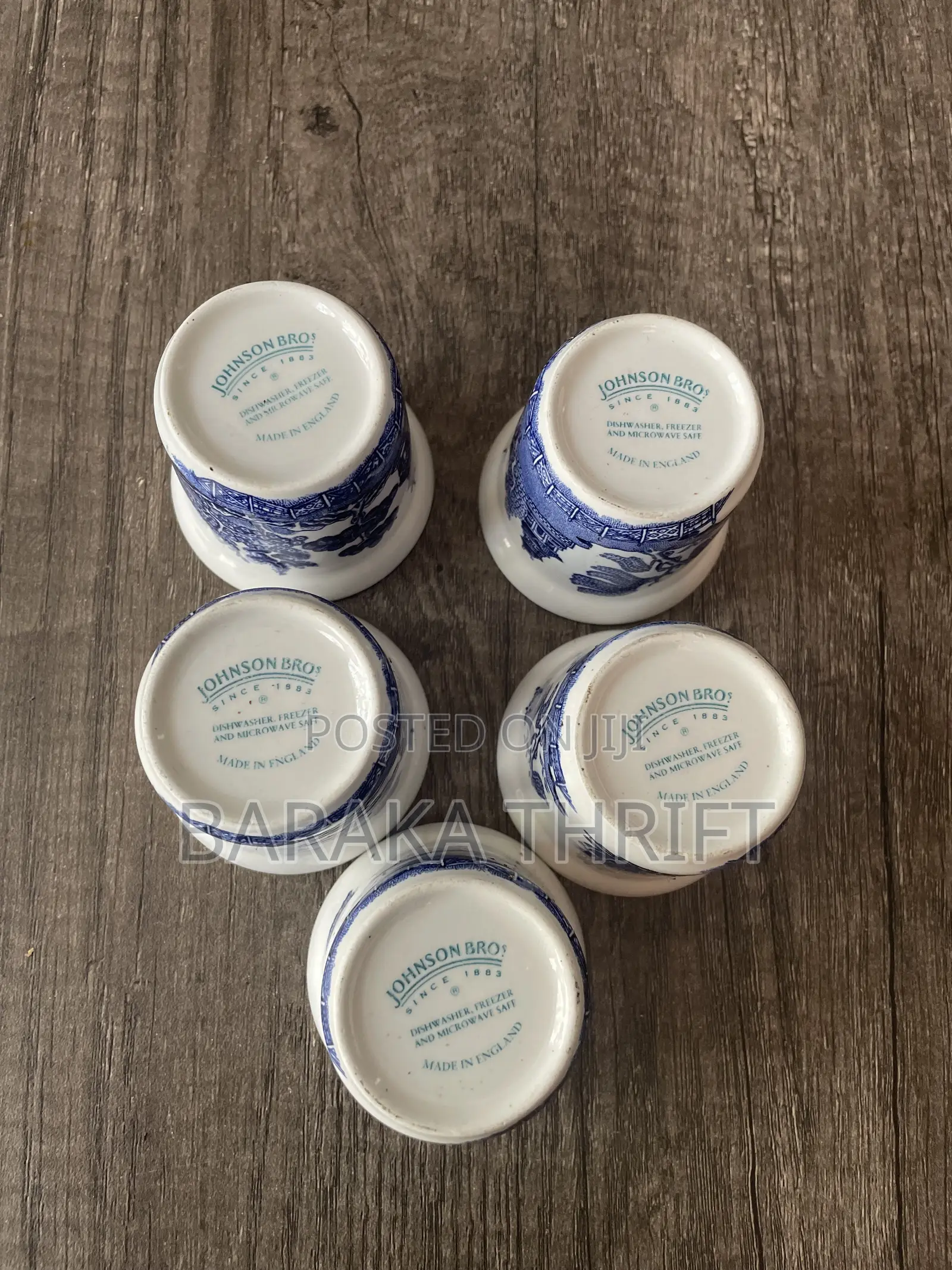 16 Piece Vintage China Blue Willow Collection