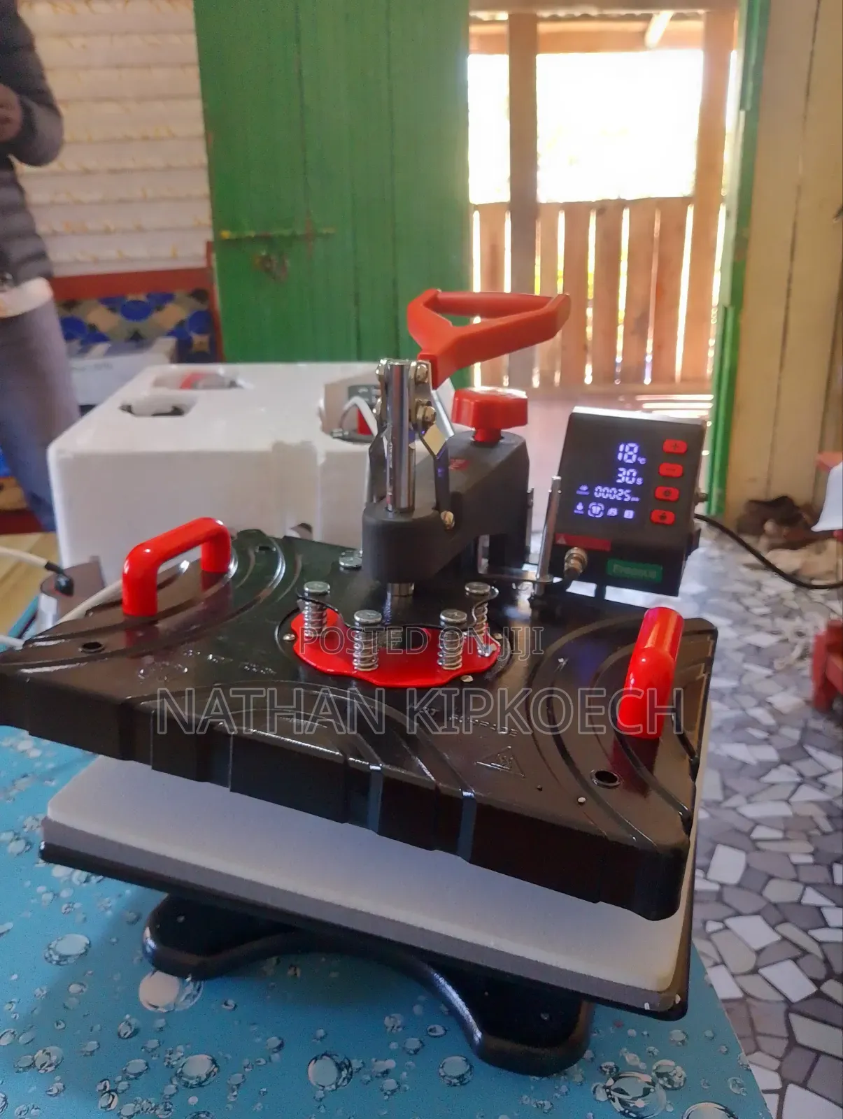 8-in-1 Heatpress Combo Machine