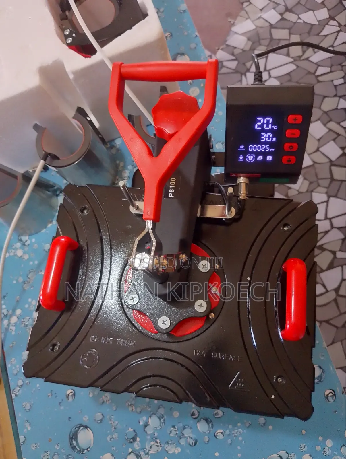 8-in-1 Heatpress Combo Machine