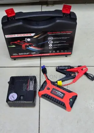 12V 99800mAh Car Jump Starter With Air Compressor