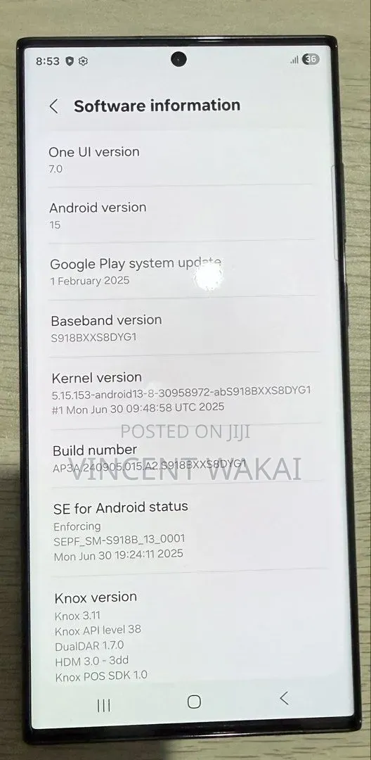 Samsung Galaxy S23 Ultra 256 GB Black