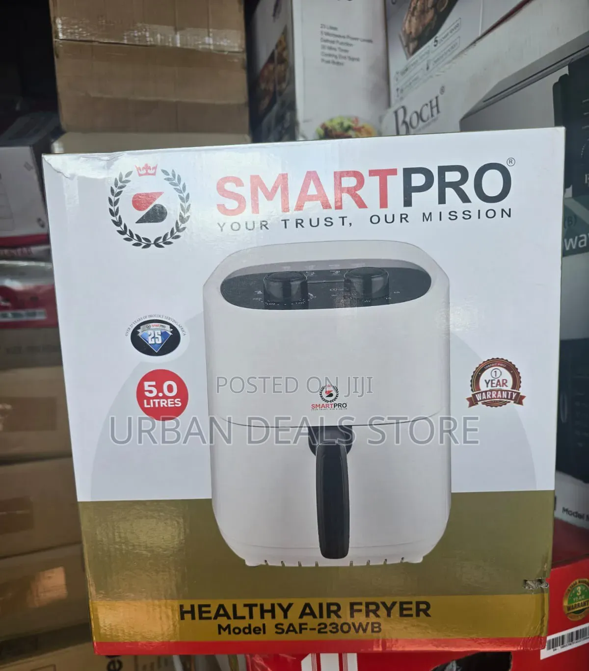 5 Litres Smart Pro Digital Air Fryer