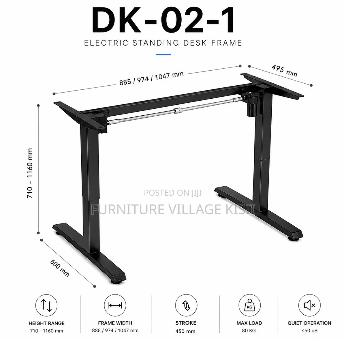 Office Furniture; 1.2M Premium Best Quality Electric Desk