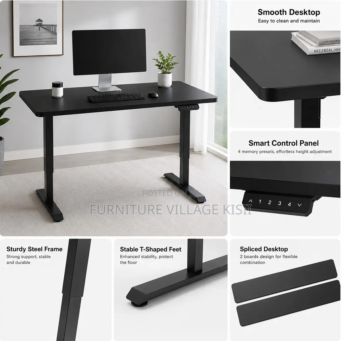 Office Furniture; 1.2M Premium Best Quality Electric Desk