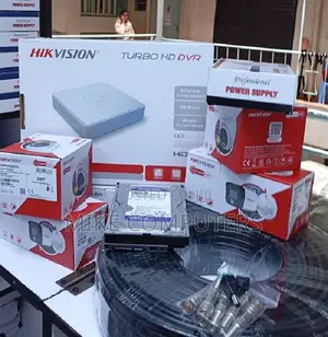Full Kit 4 Channel Smart Hybrid 2mp Hik Full Kit
