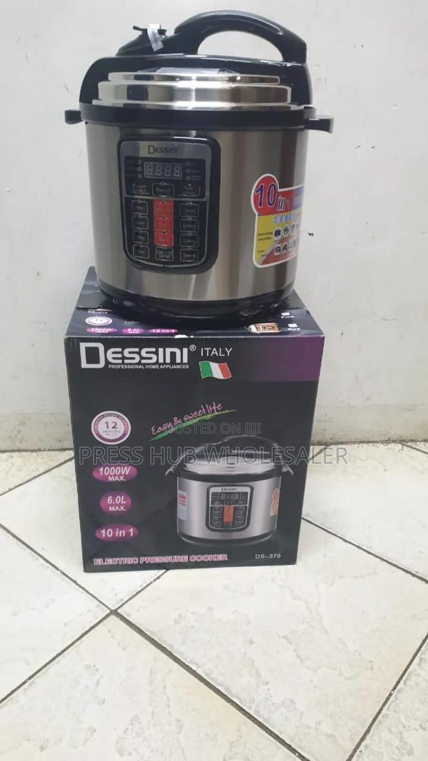 Dessini DS-379 6L Electric Pressure Cooker,