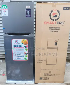 Smart Pro SFR-175-DT-I Double Door Refrigerator, 138L