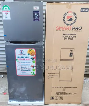 Smart Pro SFR-175-DT-I Double Door Refrigerator, 138L