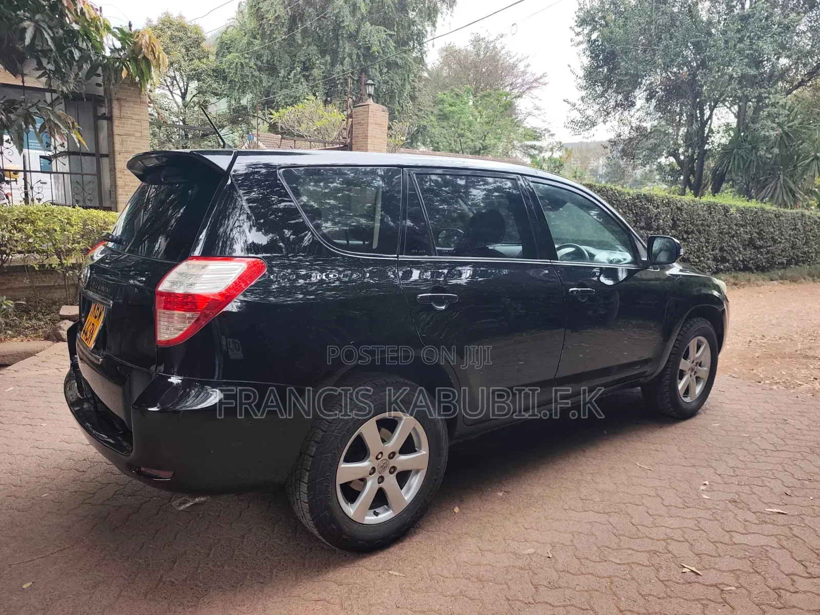 Toyota Vanguard 2007 Black