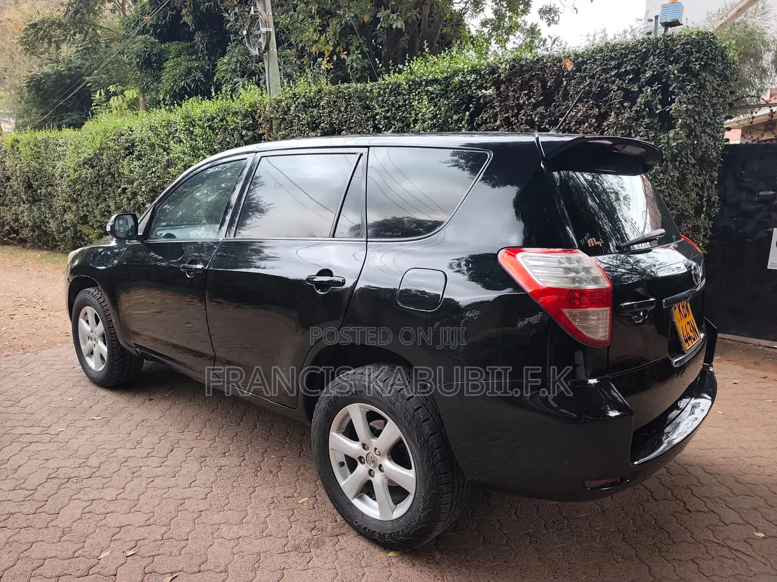 Toyota Vanguard 2007 Black