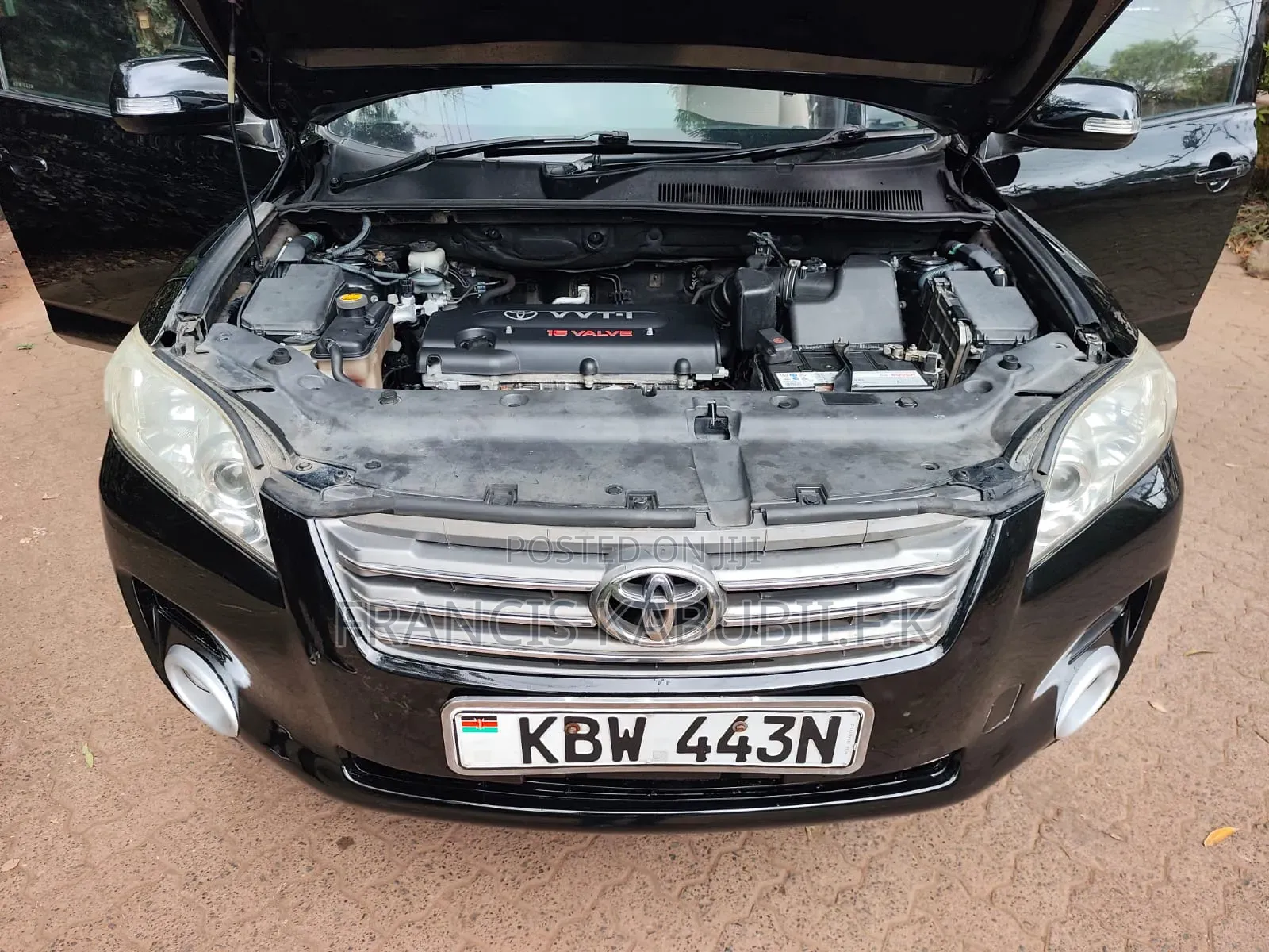 Toyota Vanguard 2007 Black