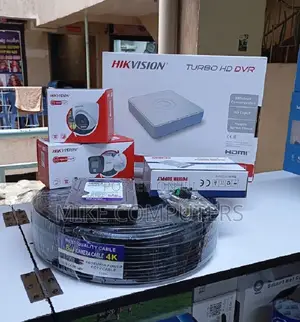 Hikivision 2 Channel DVR 2mp Hybrid Colored Sound Complete Set
