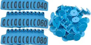 Secure Tag Attachment Numbered, Medium and Blue
