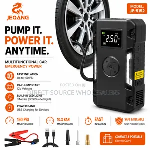 Jeqang Car Jump Starter & Tyre Inflator