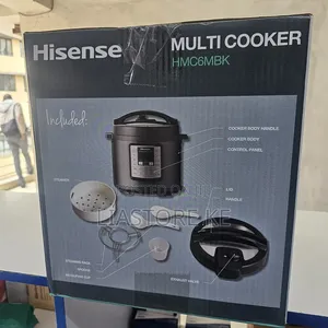 Hisense 6L Multi Cooker HMC6MBK – 1000W Electric Pressure Cooker