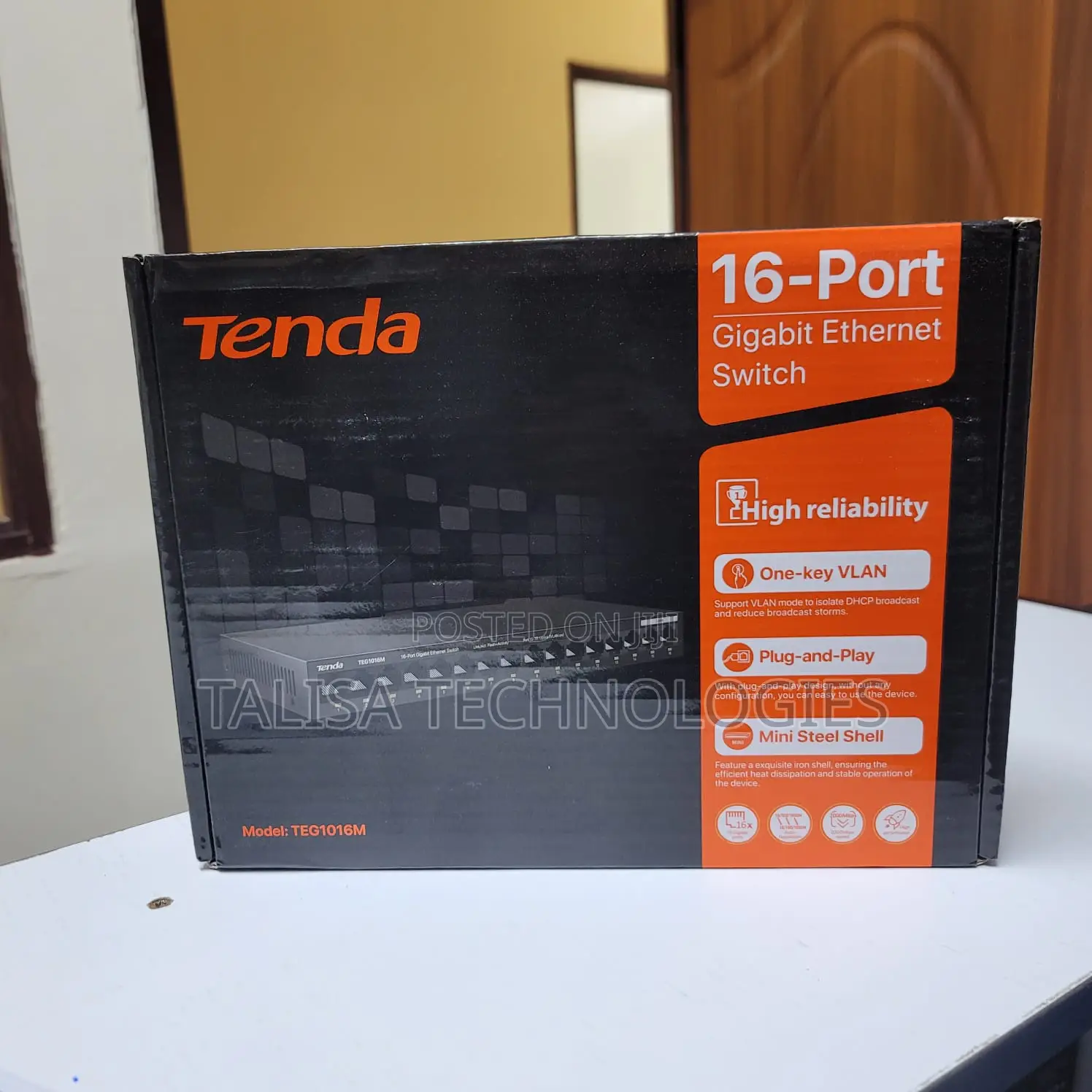Tenda TEG1016M 16-Port Gigabit Ethernet Switch