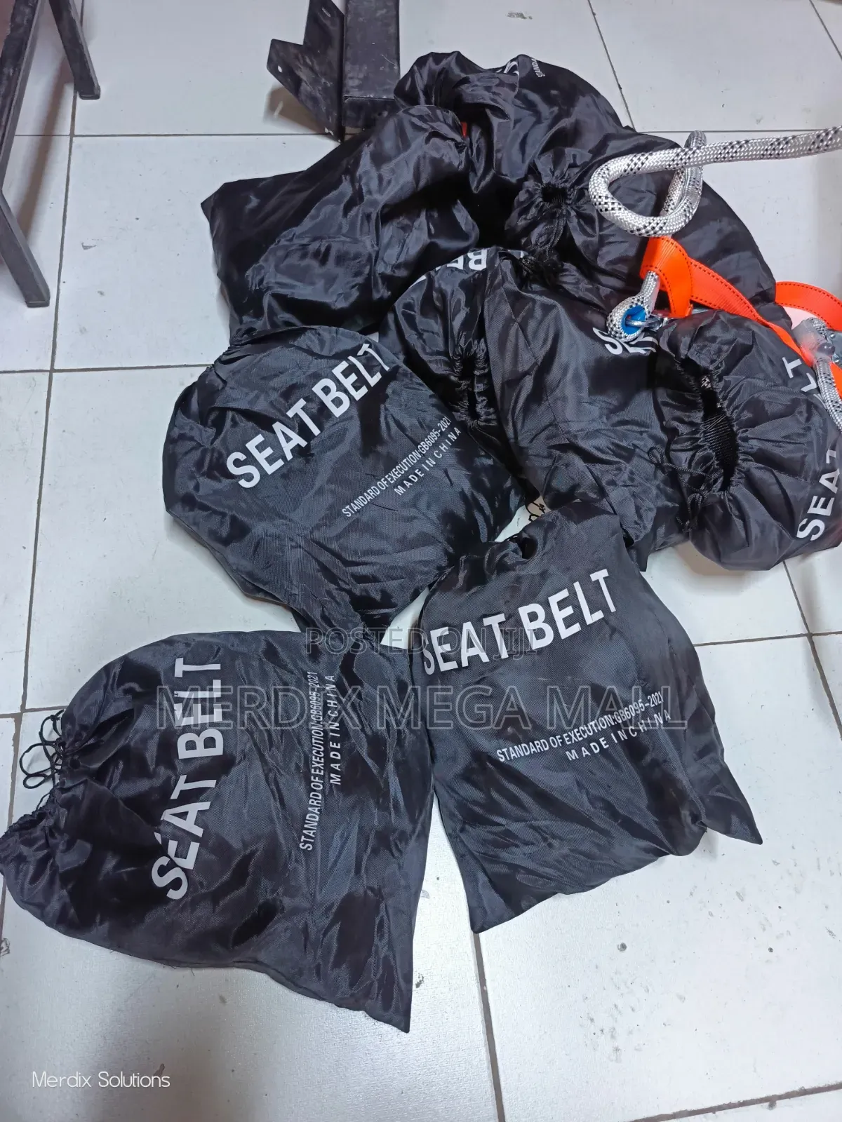 109g, Safety Harness, Full Body Harness Safety Belt