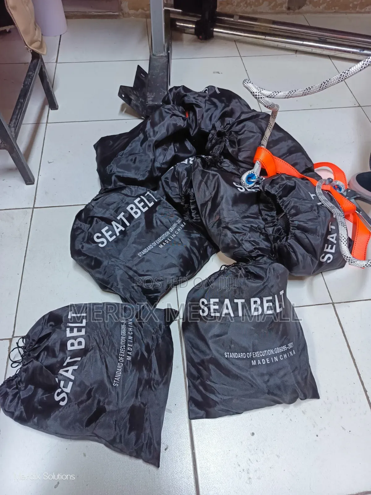109g, Safety Harness, Full Body Harness Safety Belt