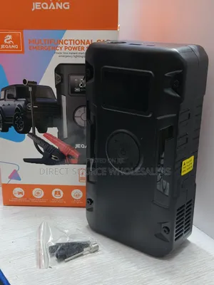 Jeqang Car Emergency Power Starter With Air Compressor