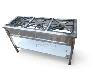 Stainless Steel Three-Burner High-Pressure Gas