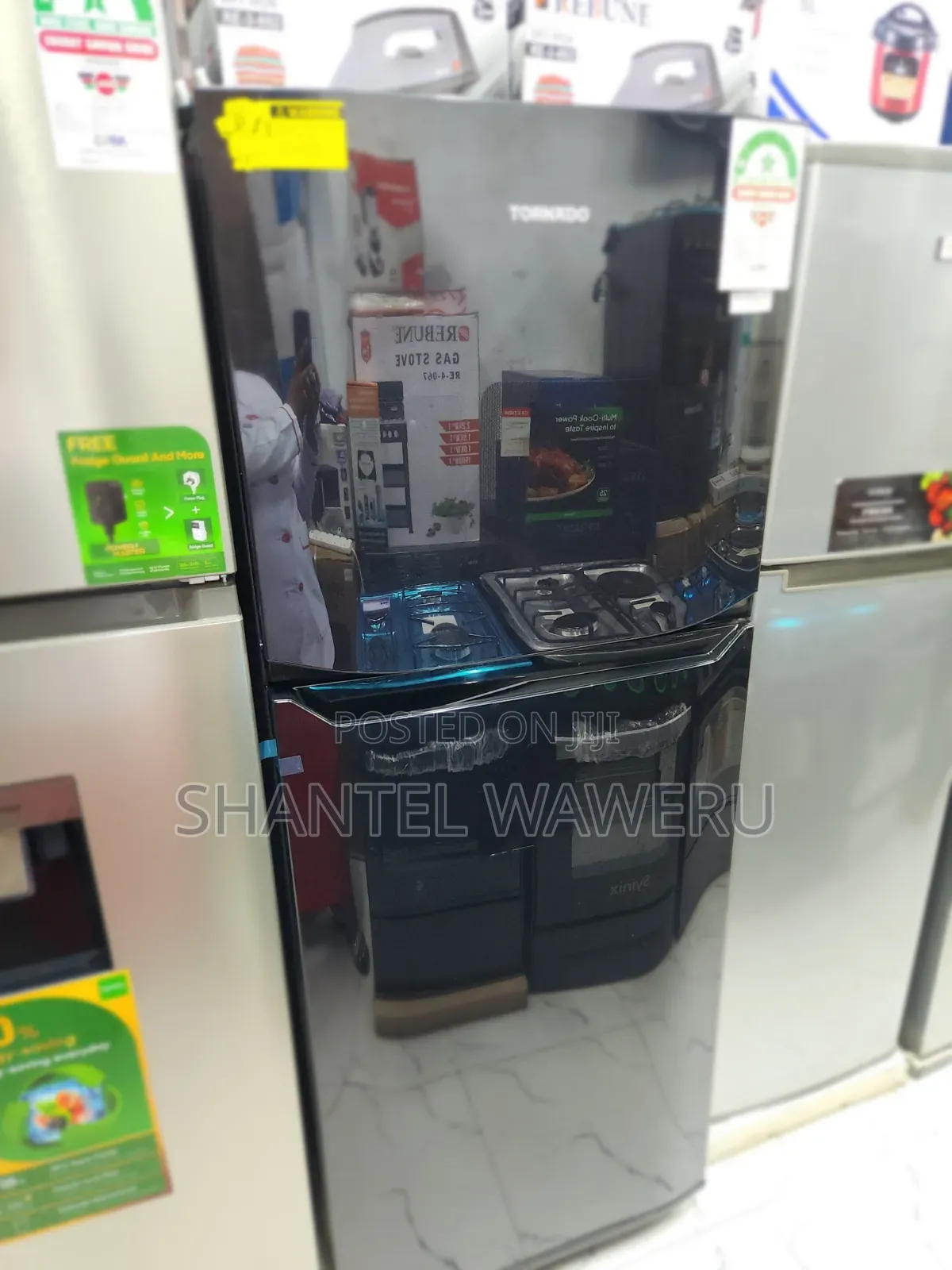 Black Mirror Tornado Double Fridge