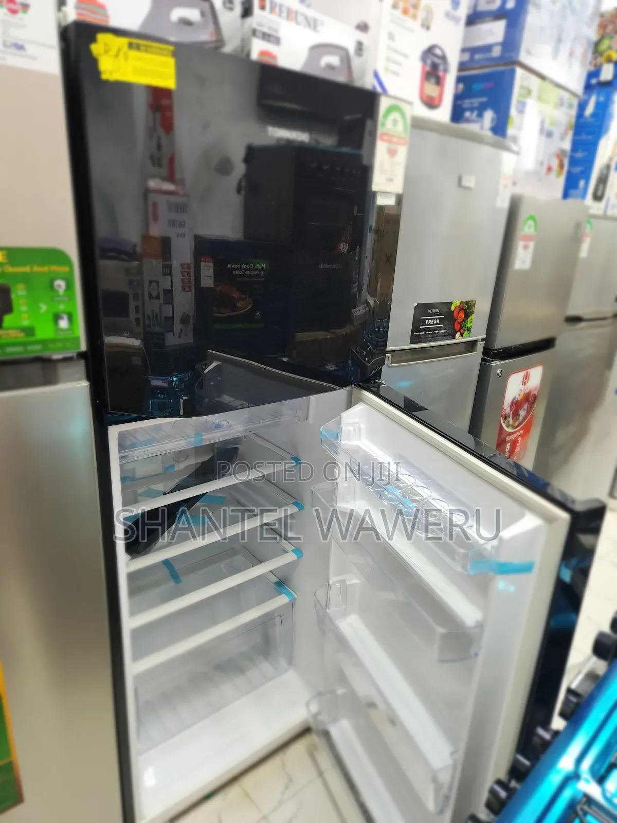 Black Mirror Tornado Double Fridge