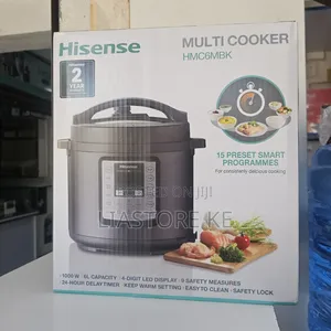 Hisense 6L Smart Multi Cooker – Delay Timer & Keep Warm