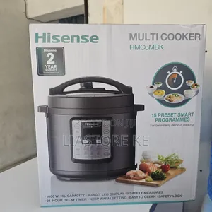 Hisense 6L Smart Multi Cooker – Delay Timer & Keep Warm