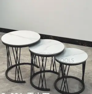Coffee Table Set *3-in-1* Round Nesting.