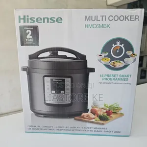 Hisense 6L Electric Pressure Multi Cooker – 15 Preset Functions