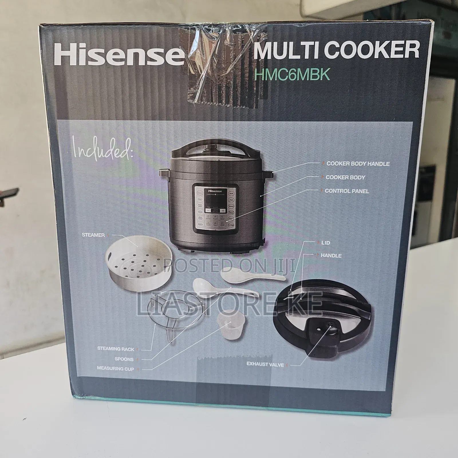 Hisense 6L Electric Pressure Multi Cooker – 15 Preset Functions