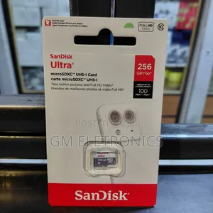 New 256gb Ultra Class 10 MicroSD Card