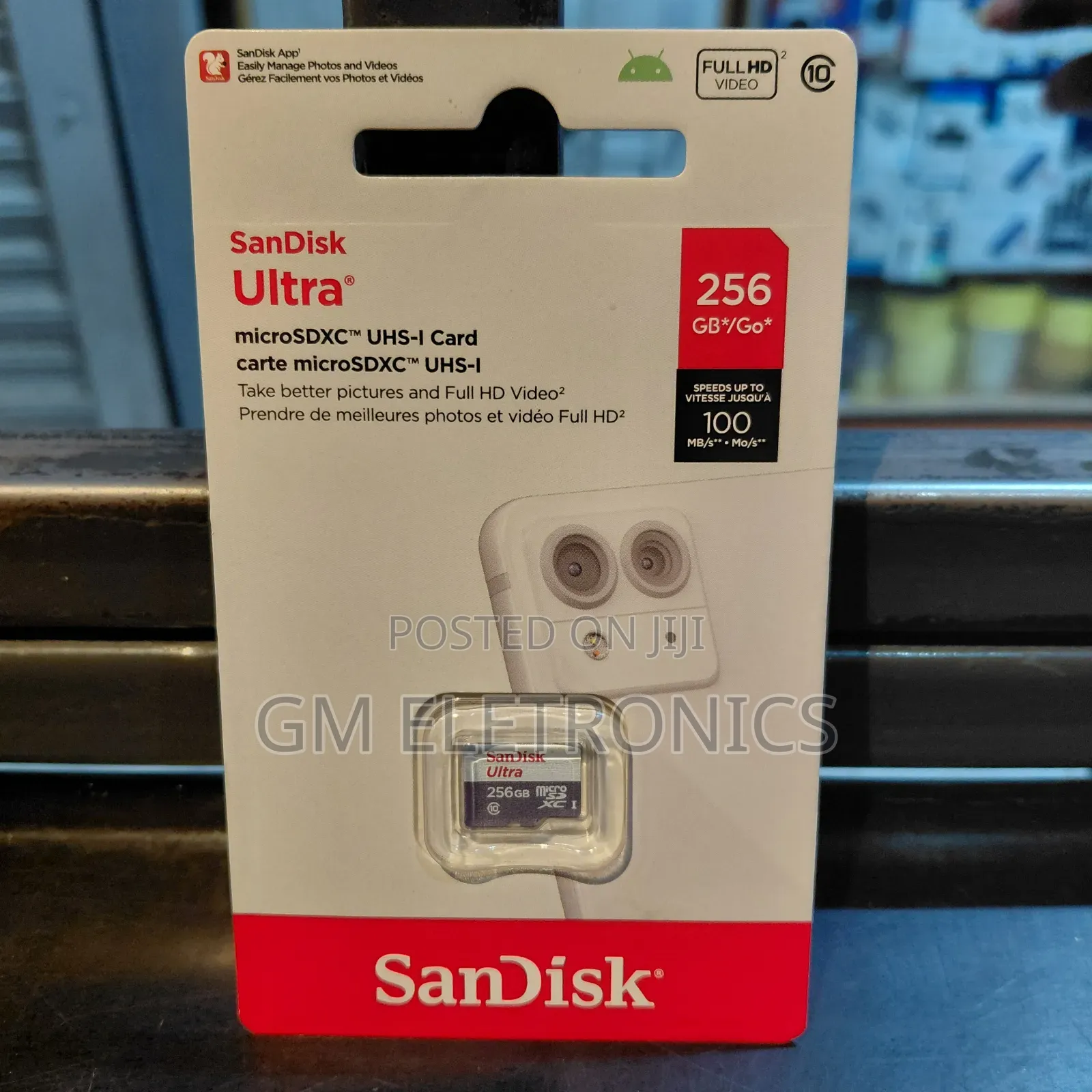 New 256gb Ultra Class 10 MicroSD Card