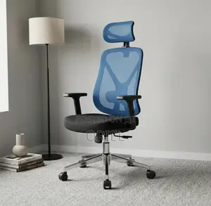 Office Chair : Blue Ergonomic Chair