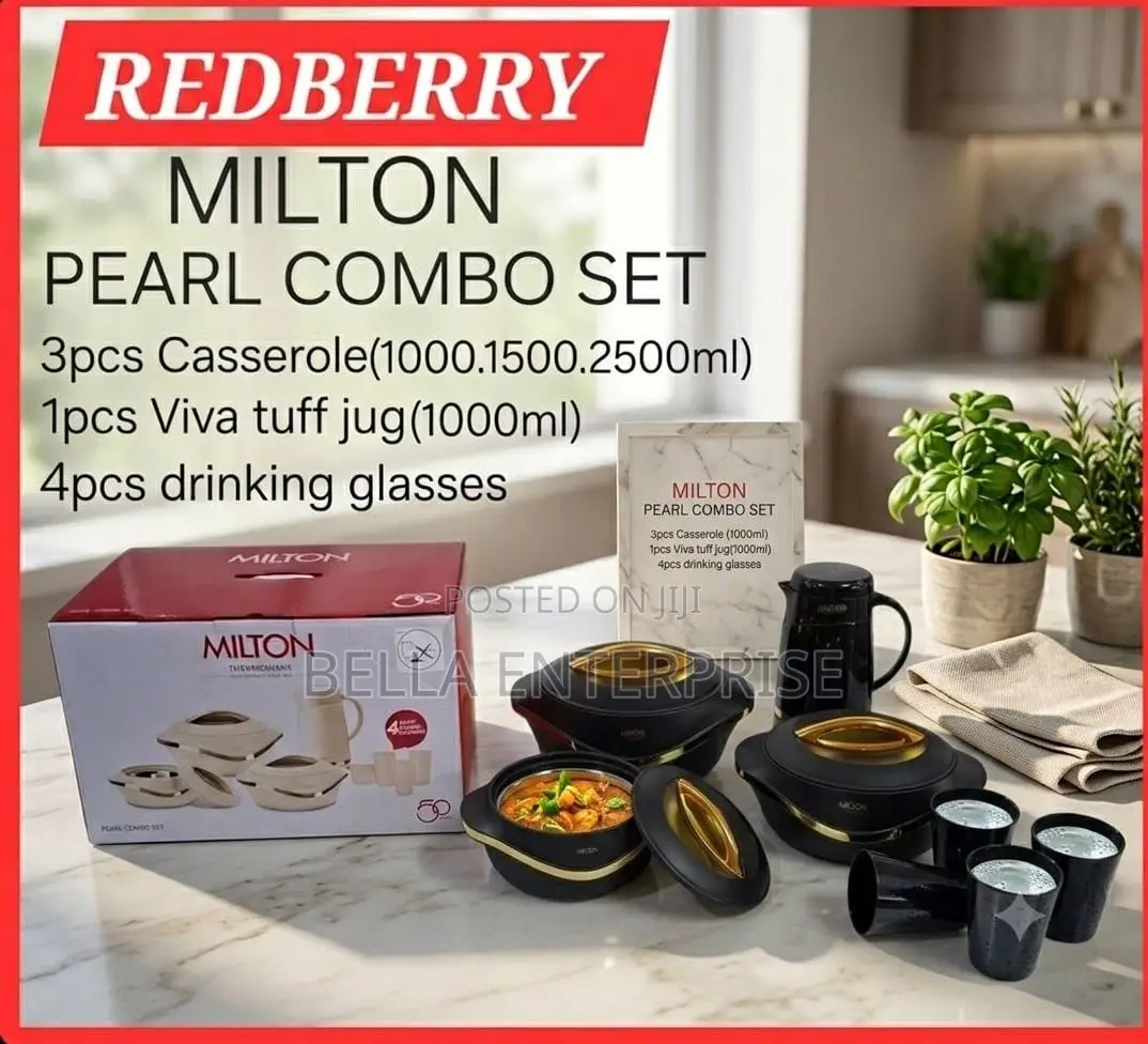Redberry Premium Range Plastic Designer Hotpot Milton