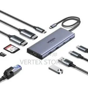 UGREEN CM498 10-in-1 USB-C Docking Station - Gray