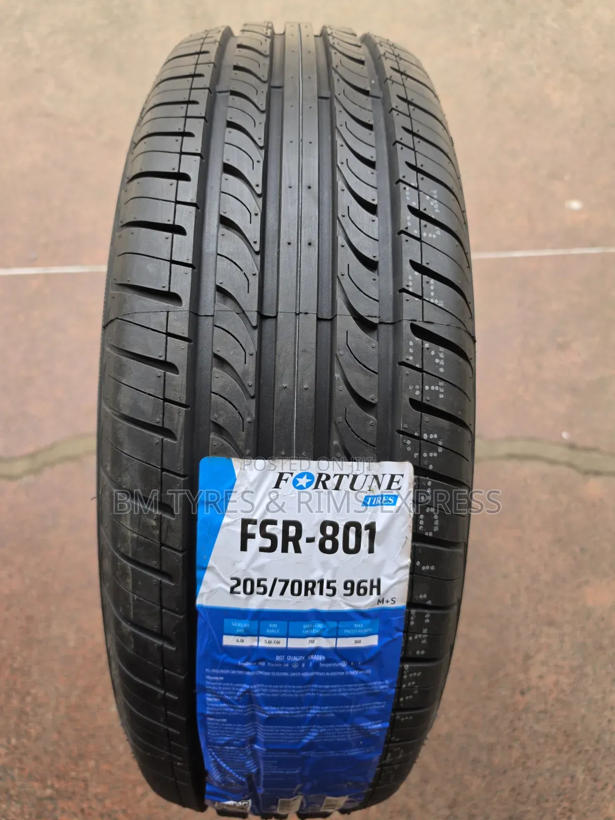 205 /70 R15 Fortune Tires (Highway)